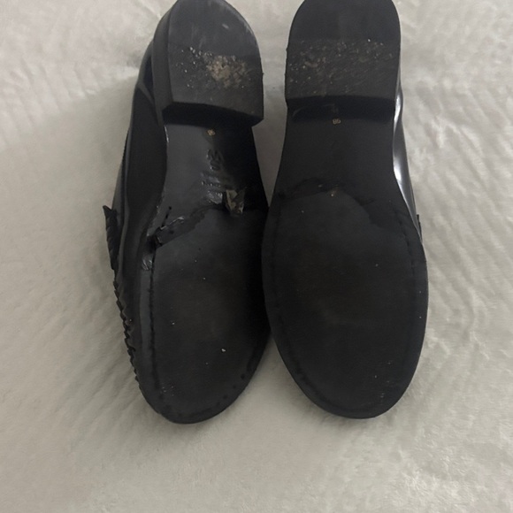 Stuart Weitzman Elegant Black Men's Slip-Ons - Picture 2 of 2